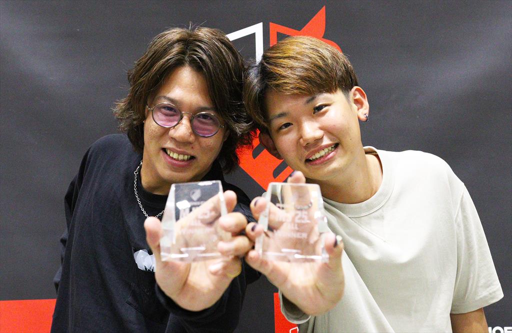 フクイ　カズキ・ハンザワ　アキヒサ