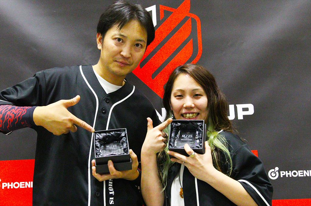 マツキ　タクヤ・エビヌマ　ミク